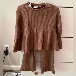 Zara Kids Brown Set